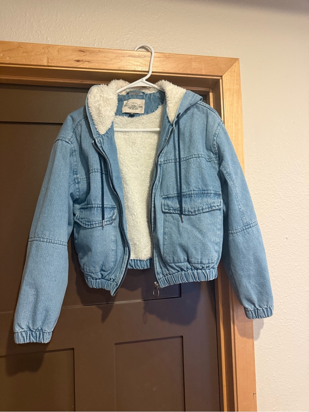 Ashley Vintage light wash denim jacket